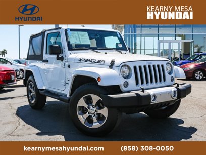Used 2017 Jeep Wrangler Sahara w/ Connectivity Group