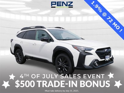New 2025 Subaru Outback Onyx Edition XT