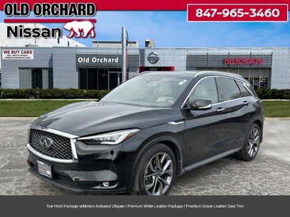 Used 2021 INFINITI QX50 Autograph w/ Premium White Leather Package