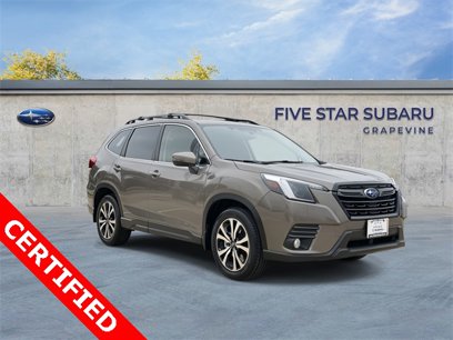 Certified 2022 Subaru Forester Limited w/ Popular Package #2