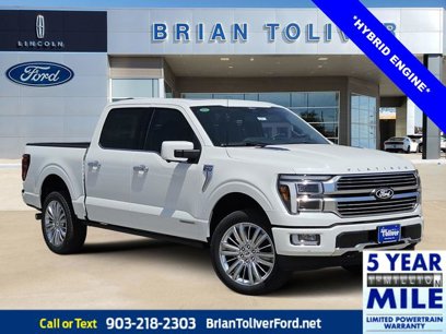 New 2025 Ford F150 Platinum w/ Equipment Group 703A Plus