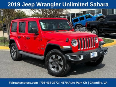Certified 2019 Jeep Wrangler Unlimited Sahara
