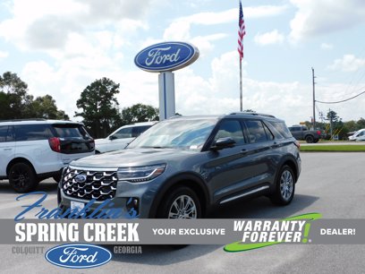 New 2025 Ford Explorer Platinum