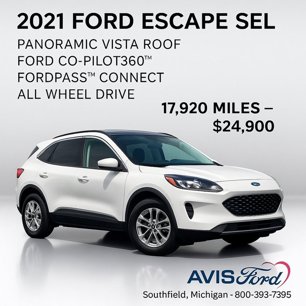 Used 2021 Ford Escape SEL