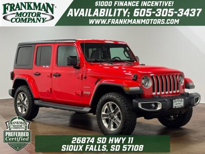 Used 2018 Jeep Wrangler Unlimited Sahara