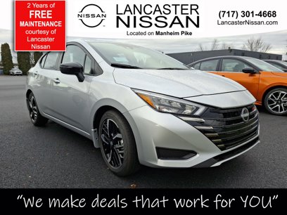 New 2025 Nissan Versa SR w/ Trunk Package