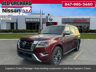 Used 2021 Nissan Armada Platinum w/ Captain's Chairs Package