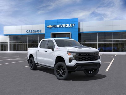 New 2025 Chevrolet Silverado 1500 Custom Trail Boss w/ Turbomax Blackout Package
