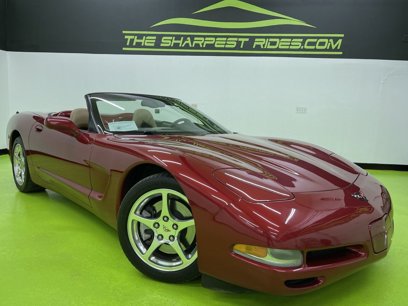 Used 2002 Chevrolet Corvette Convertible w/ Preferred Equipment Group2