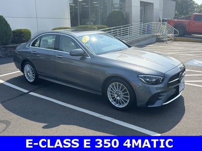 Used 2021 Mercedes-Benz E 350 4MATIC Sedan w/ Premium Package
