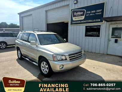 Used 2002 Toyota Highlander 2WD V6