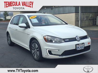 Used 2016 Volkswagen e-Golf SE w/ DC Fast Charging Package