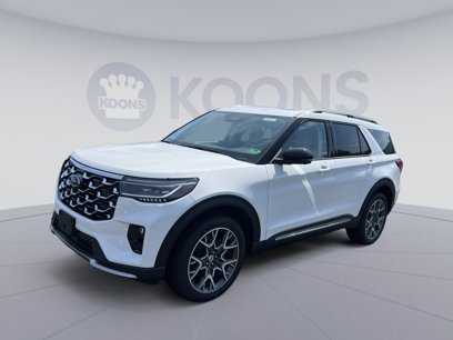 New 2025 Ford Explorer Platinum w/ Ultimate Package
