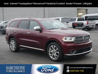 Used 2017 Dodge Durango Citadel w/ Technology Group