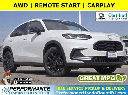 Certified 2025 Honda HR-V Sport