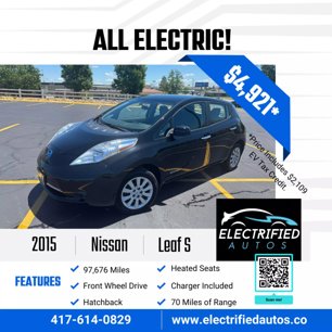 Used 2015 Nissan Leaf S w/ Charge Package