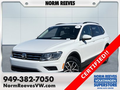 Certified 2021 Volkswagen Tiguan SE w/ Panoramic Sunroof Package