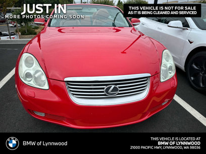 Used 2002 Lexus SC 430 Convertible