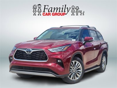 New 2025 Toyota Highlander Platinum