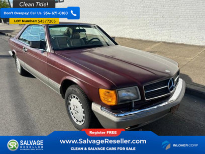 Used 1986 Mercedes-Benz 560 SEC