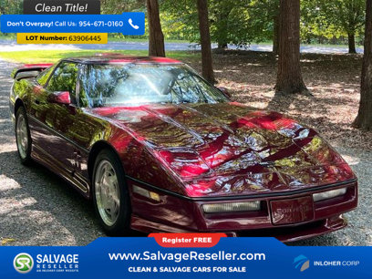 Used 1989 Chevrolet Corvette Coupe