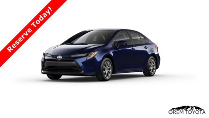 New 2025 Toyota Corolla LE