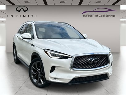 Certified 2021 INFINITI QX50 Autograph w/ Premium White Leather Package