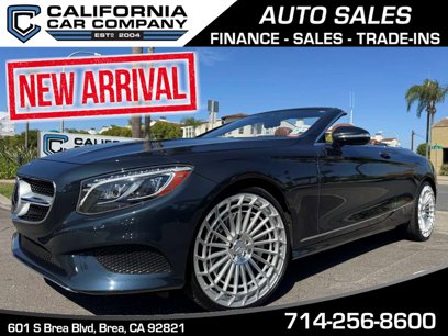 Used 2017 Mercedes-Benz S 550 Cabriolet
