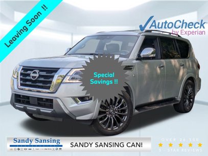 Used 2021 Nissan Armada Platinum w/ Captain's Chairs Package