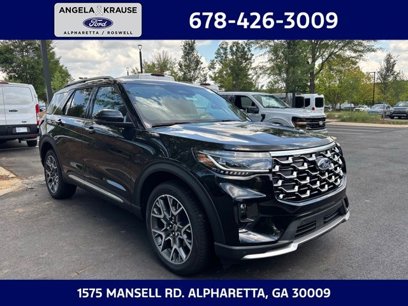 New 2025 Ford Explorer Platinum