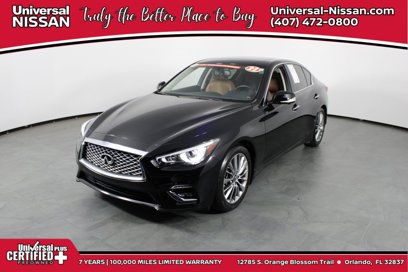 Used 2023 INFINITI Q50 Luxe w/ Cargo Package