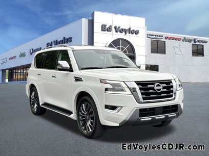 Used 2023 Nissan Armada Platinum w/ Captain's Chairs Package