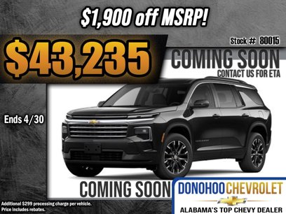New 2025 Chevrolet Traverse LT