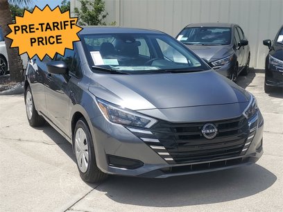 New 2025 Nissan Versa S w/ Trunk Package