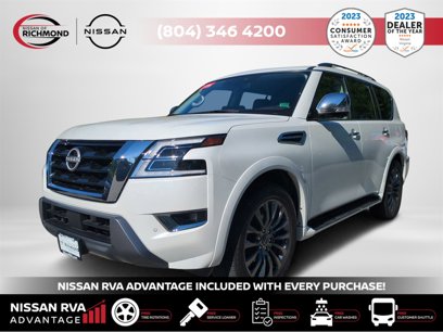 Used 2023 Nissan Armada Platinum w/ Captain's Chairs Package