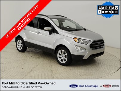 Certified 2021 Ford EcoSport SE