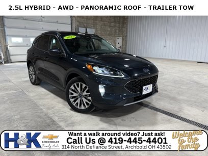 Used 2022 Ford Escape Titanium w/ Class II Trailer Tow Package