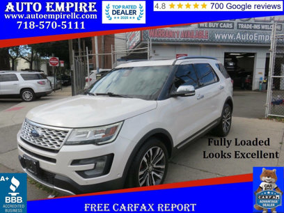 Used 2016 Ford Explorer Platinum