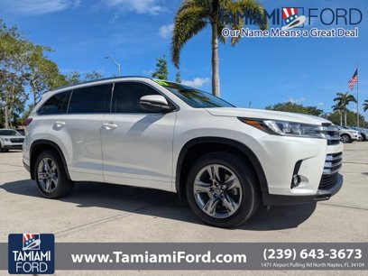 Used 2019 Toyota Highlander Limited Platinum