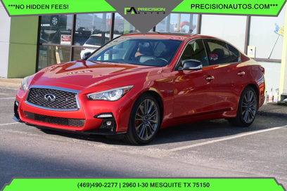 Used 2018 INFINITI Q50 Red Sport 400