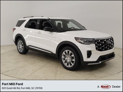 New 2025 Ford Explorer Platinum