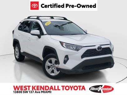 Certified 2021 Toyota RAV4 XLE