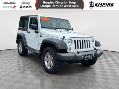 Certified 2016 Jeep Wrangler Sport w/ Quick Order Package 24S