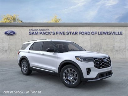 New 2025 Ford Explorer Platinum