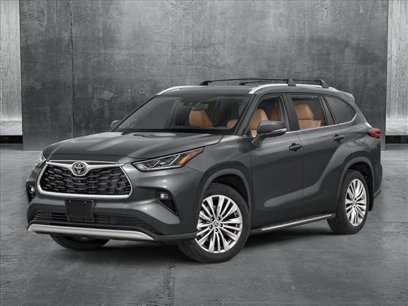 New 2025 Toyota Highlander Platinum