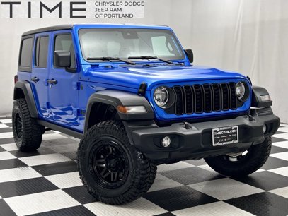 Certified 2024 Jeep Wrangler Sport S