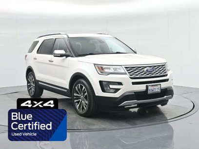 Certified 2016 Ford Explorer Platinum