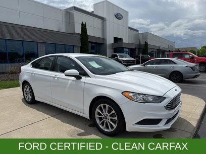 Certified 2017 Ford Fusion SE