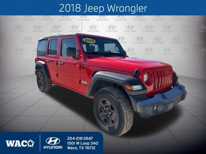 Used 2018 Jeep Wrangler Unlimited Sport