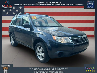 Used 2010 Subaru Forester 2.5X